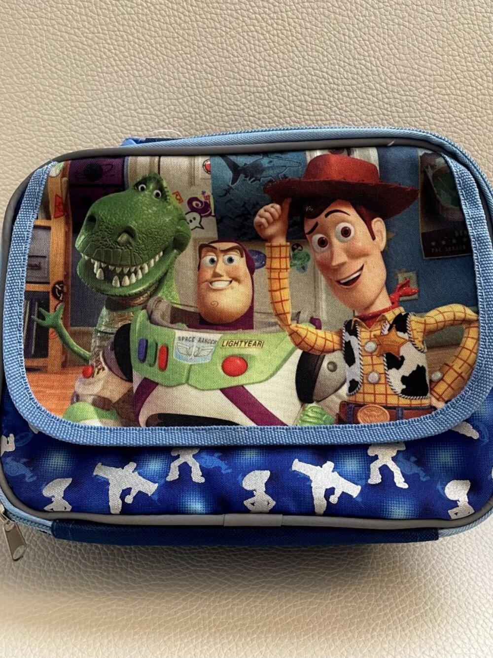 Toy Story 3 Anti-Bacterial Lunch Bag Disney Buzz Lightyear Woody Rex